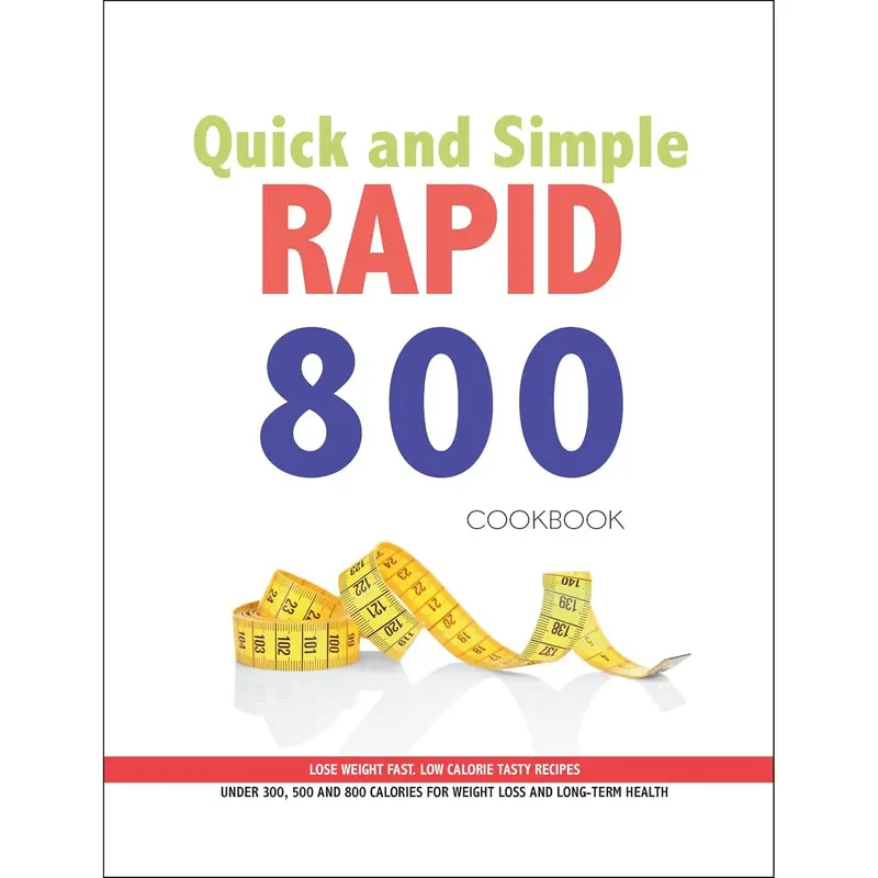 Fast 800 Recipe Book, The Fast 800, Quick and Simple RAPID 800, Paleo Nom Nom Fast 800 Cookbook 4 Books Collection Set 4