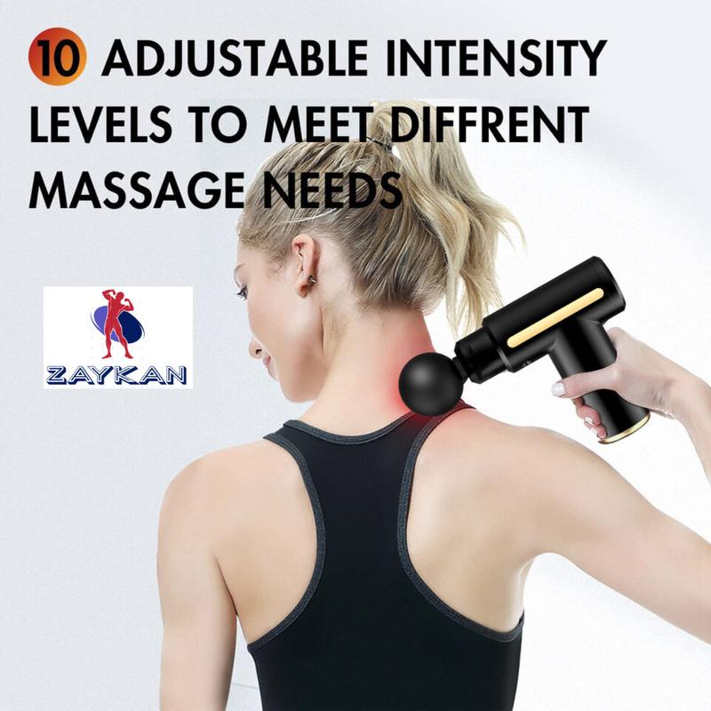 Massage Gun Deep Percussion Massager Muscle Vibration Relaxing Therapy Tissue UK 8