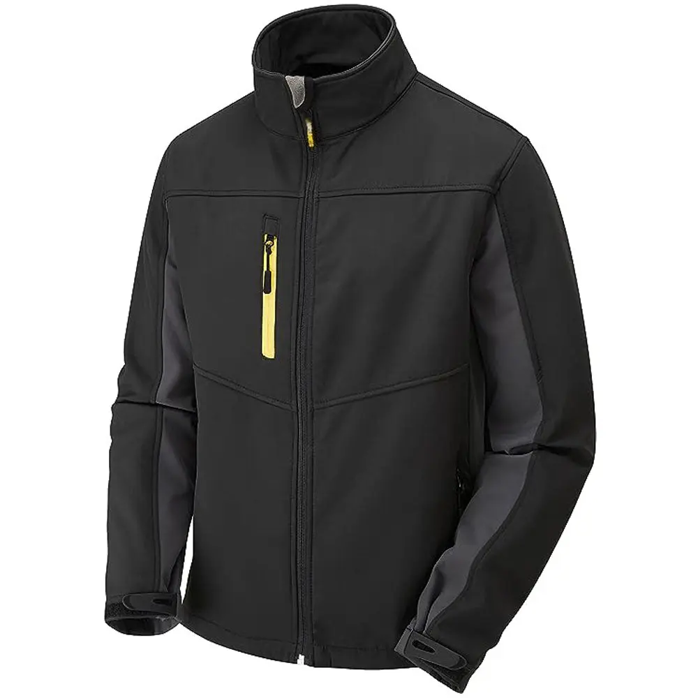 Mens Xtreme Waterproof Two Tone SoftShell Workwear Jacket
