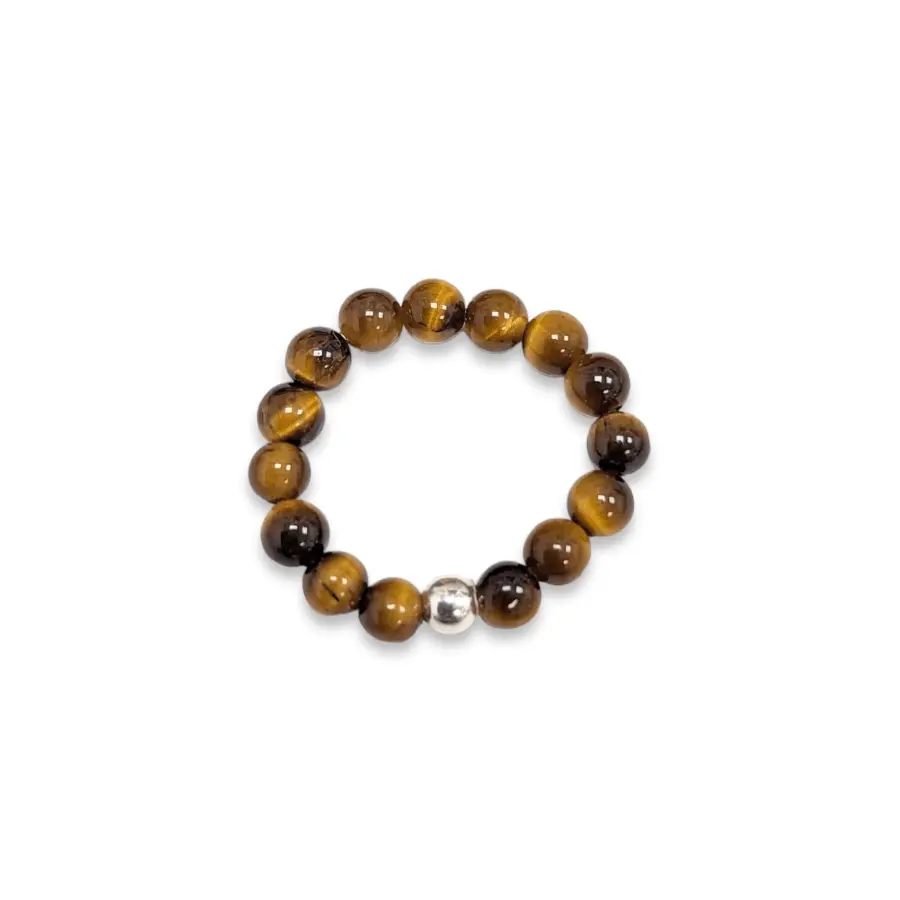 Mens Tigers Eye Ring