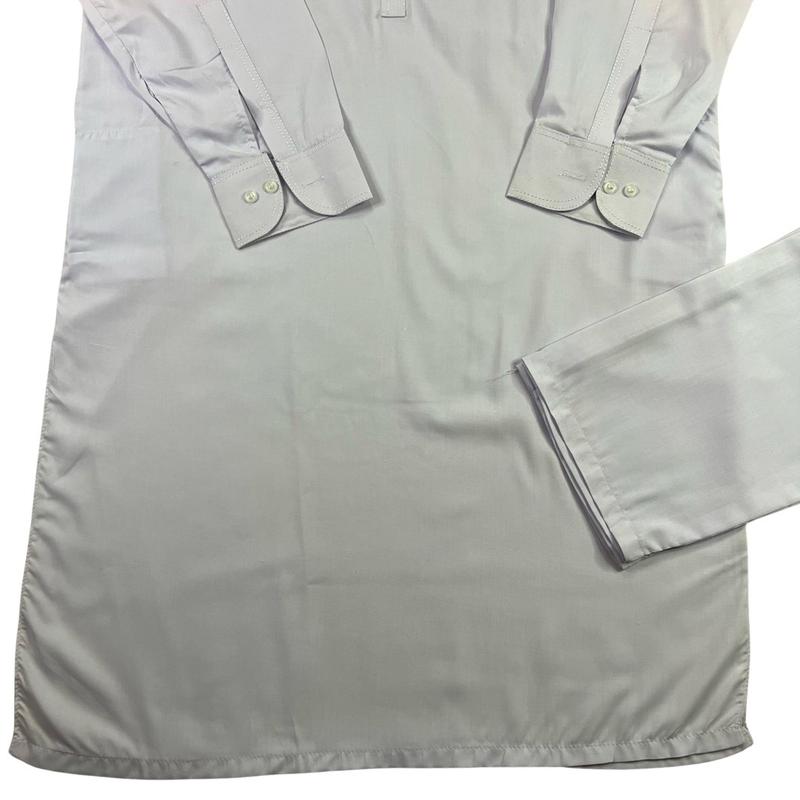 Mens kameez trousers white 3