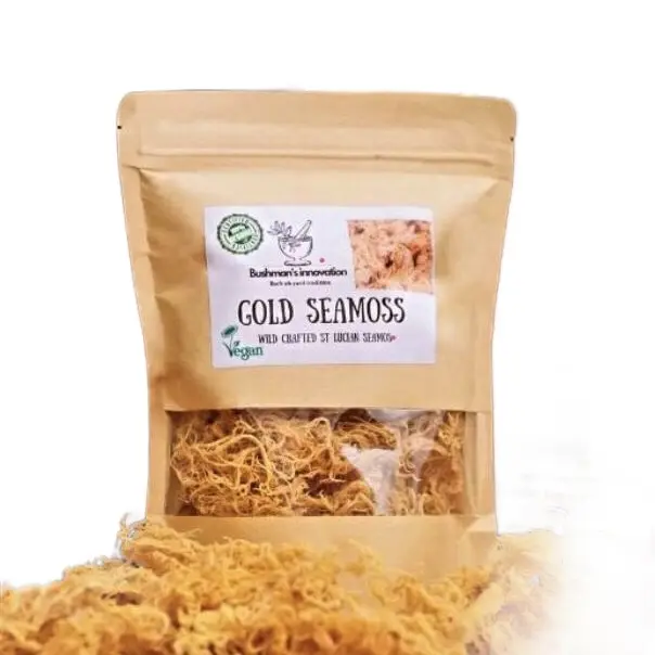 Organic Wild crafted St Lucian Seamoss to improve our health