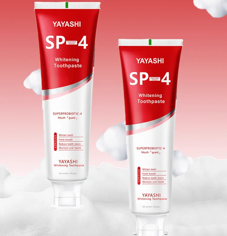 YAYASHI SP-4 Probiotic Whitening Toothpaste - Effectively Remove Dental Plaque and Enjoy Fresh Breath. Oral Gentle 1