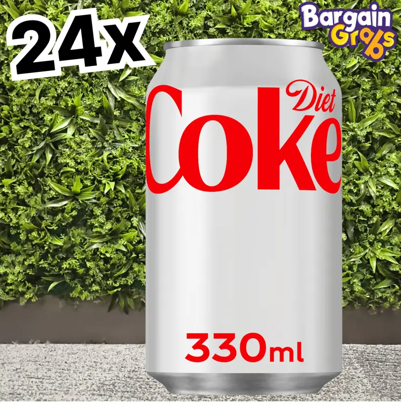 24 x 330ml Diet Coke – Sugar-Free & Refreshing Soft Drink | Beverage BBE 31/07/2025 3