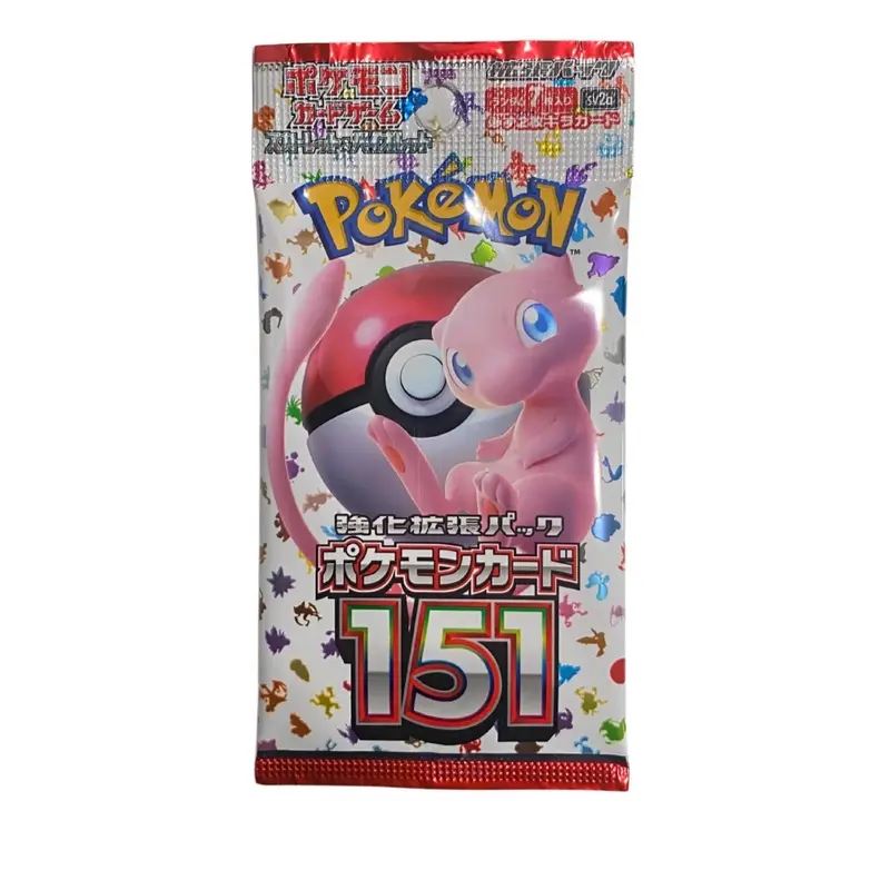 Japanese Pokemon 151 Scarlet & Violet 1 X Booster Pack Brand New 0
