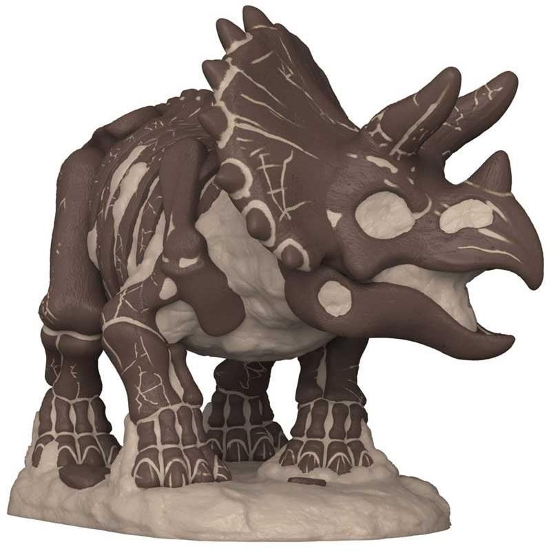 FUNKO POP MOVIES #1681 JURASSIC PARK FOSSIL- TRICERATOPS 1