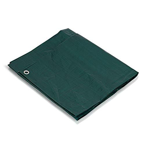 KAV - 1.80 x 2.70M (6x9 FT) Green Strong Waterproof Universal Tarpaulin Tarp sheet in - Ground Sheet Covers For Camping Fishing Gardening Pets  Premium Quality Cover Made of 80 gram 0
