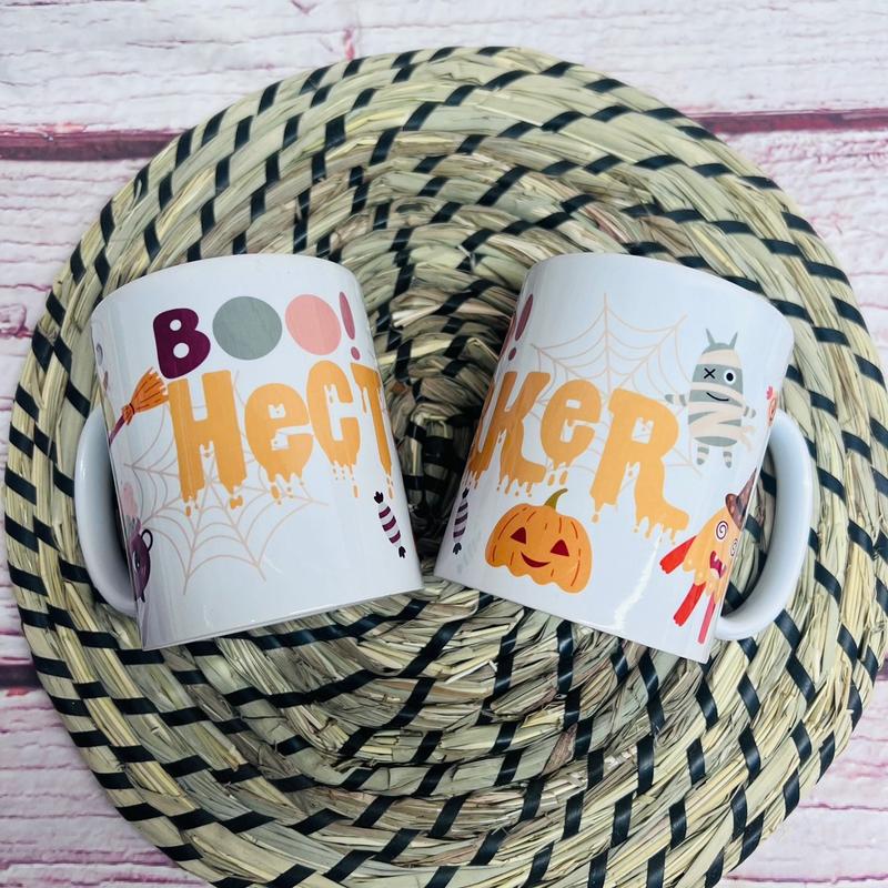 ‘Little Monsters’ Personalised Halloween Mug 2