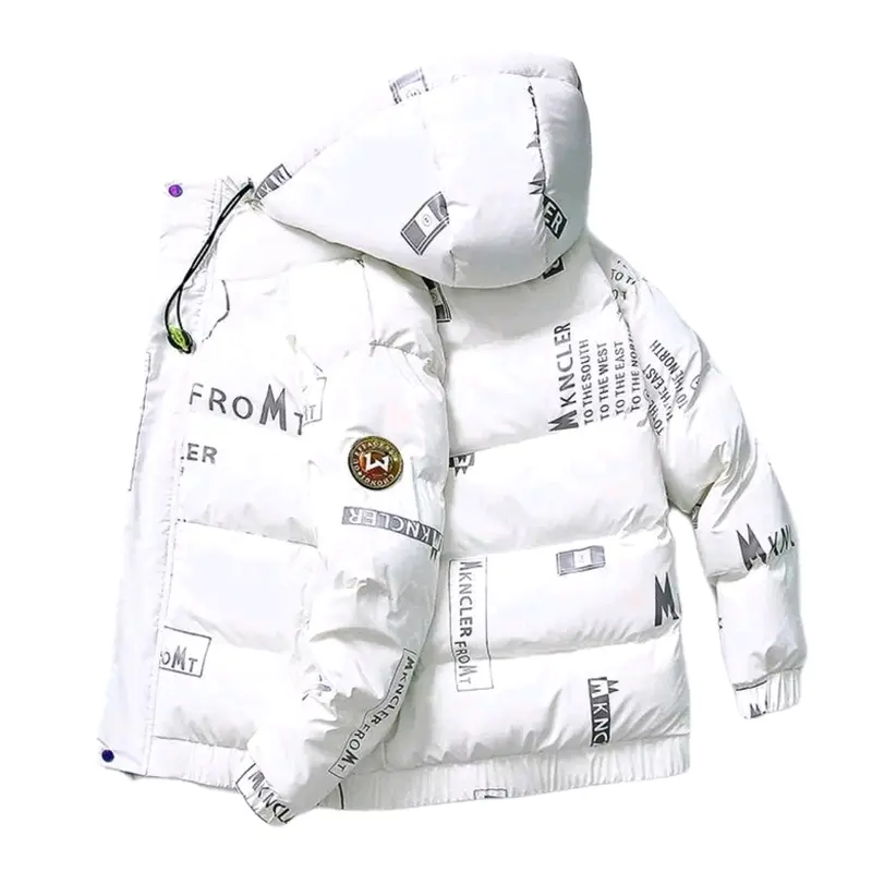 Men's Stylish Winter Jacket for Outdoor Sports - Menswear, Coats men Black 1