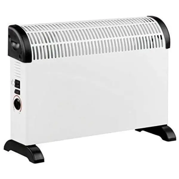 Daewoo 2000W Convector Heater with Adjustable Thermostat Control and 3 Heat Settings 750W, 1250W, 2000W, White, HEA1146