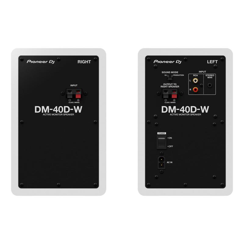 Pioneer DJ DM-40D-W 4-Inch Desktop Monitor System 2
