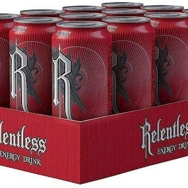 Relentless 12 Pack, 12x500ml Case of Relentless Energy Drink 4