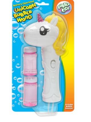 Unicorn Bubble Wand Colours Vary Continuous Blast Of Bubbles 0