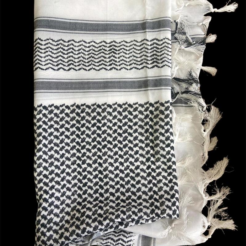 Arabic Scarf Keffiyeh Head Scarf Unisex 3