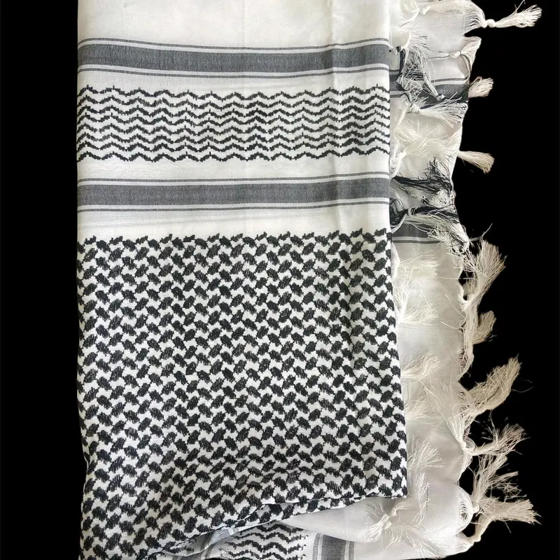 Arabic Scarf Keffiyeh Head Scarf Unisex 3