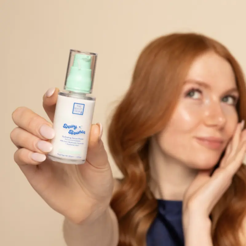 Dewy Bounce Hydrating Serum + 16h Hold Seal & Set Mist Duo - The Beauty Crop 7