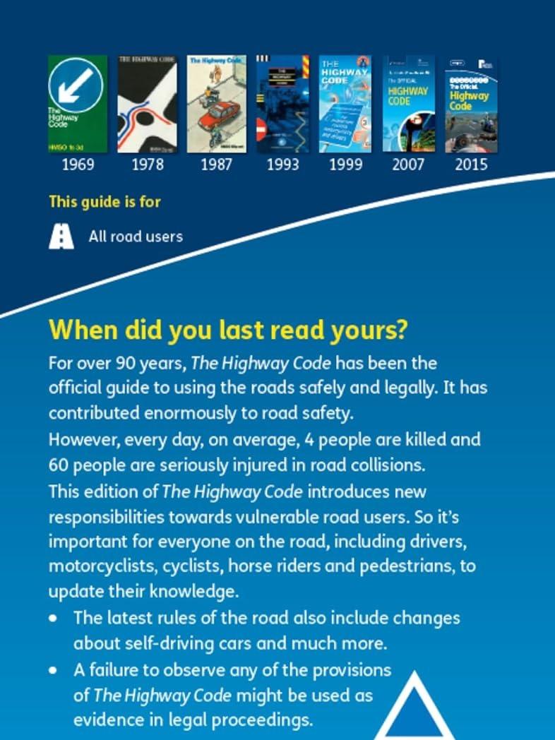 Product Introduction of The Official Highway Code is essential reading for all road users in England, Scotland and Wales, providing all the latest rules of the road and traffic signs. 3