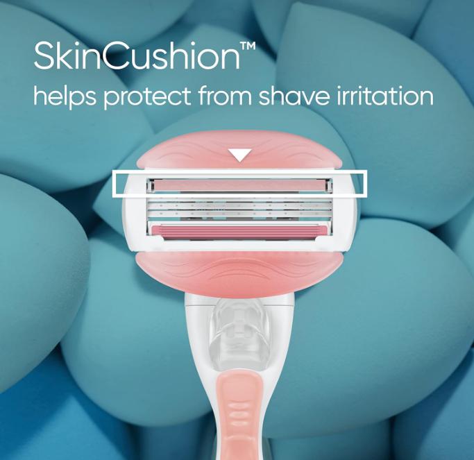 Gillette Venus Comfortglide Spa Breeze Women's Razor Blade Refills, Venus Razors for Women Refill, Pack of 10, 3 Built-in Blades for a Smooth, Close Shave That Lasts, Ladies Razors Sensitive Skin 3