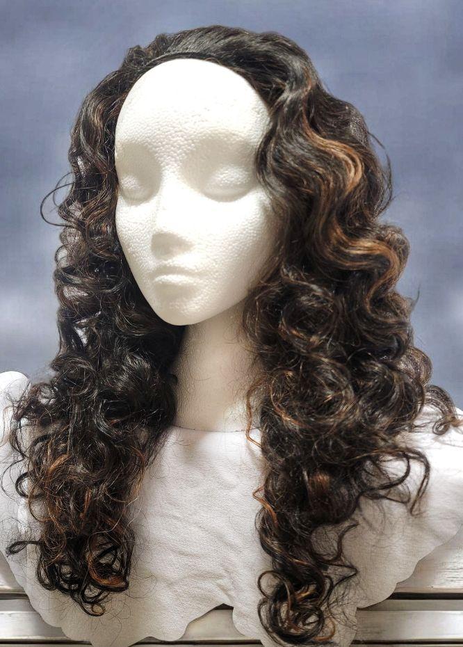 Product Introduction of Outre Ashani Quick Weave Half Wig Premium Synthetic Heat Resistant Wavy Fast Install 7