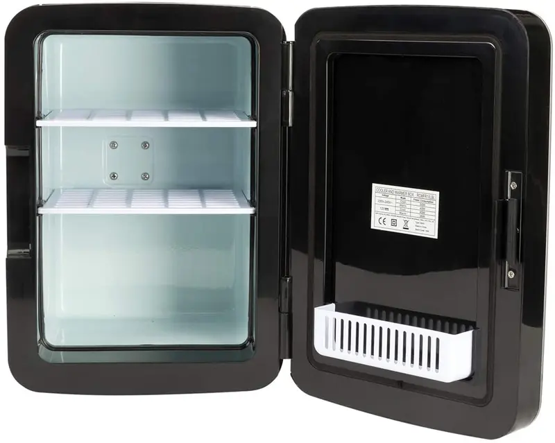 SENSIOHOME 10L Mini Fridge Cooler & Warmer | AC+DC Power - 12v, UK & EU Plug | Compact, Portable and Quiet, For Home, Bedroom, Car, Holiday, Food Drinks Makeup 4