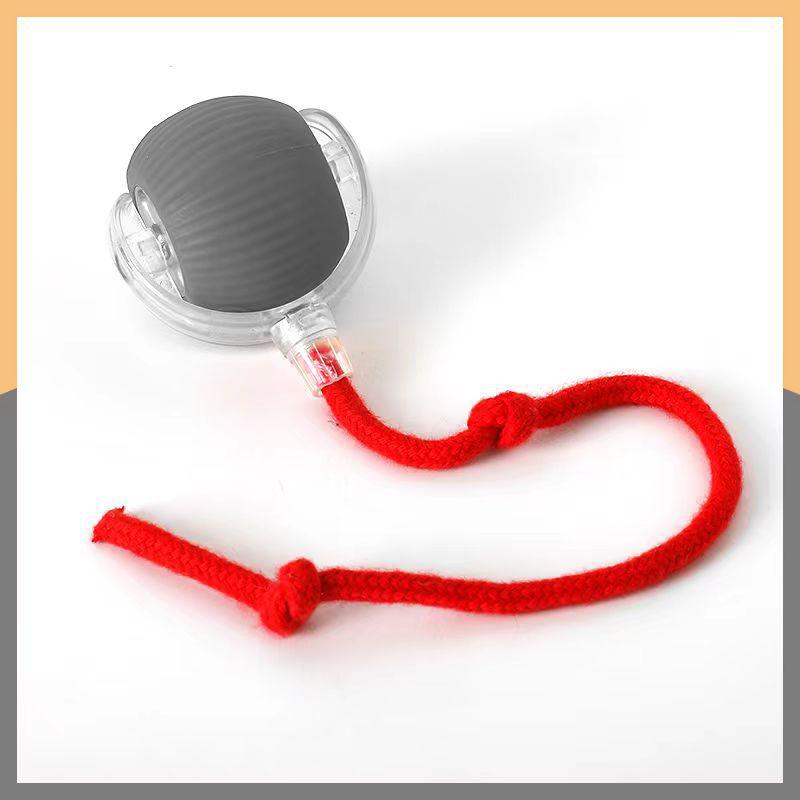 [UK Seller 48hr Delivery] Electric Cat Ball Toy Interactive with Rope Cat Teaser, Automatic Rolling Ball, Pet Chasing Toy Pet Supplies, Dog & Cat Accessories, Christmas Gift, Kitten Puppy Toy Chase Fun 1