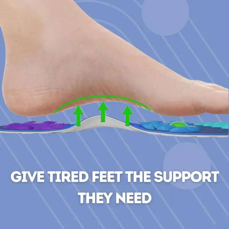 Akusoli | Shock Absorbing Insoles for All Day | Comfort Arch Support | Premium Materials | Fits for All Shoes 4
