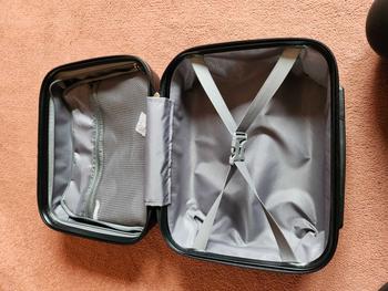 Product Review of [MissLulu Bags] Wave Design Lightweight Polypropylene Hard Shell 14'' Vanity Case (5 Colours) from B**b ** 1