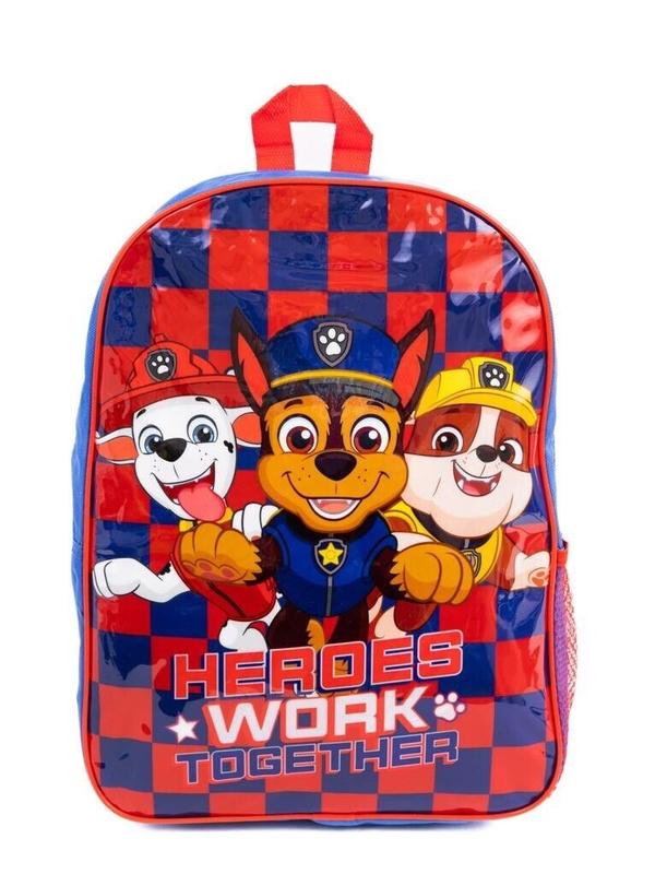 PAW PATROL Large Arch Backpack Kids Rucksack Boys Girls School Bag Gifts 1