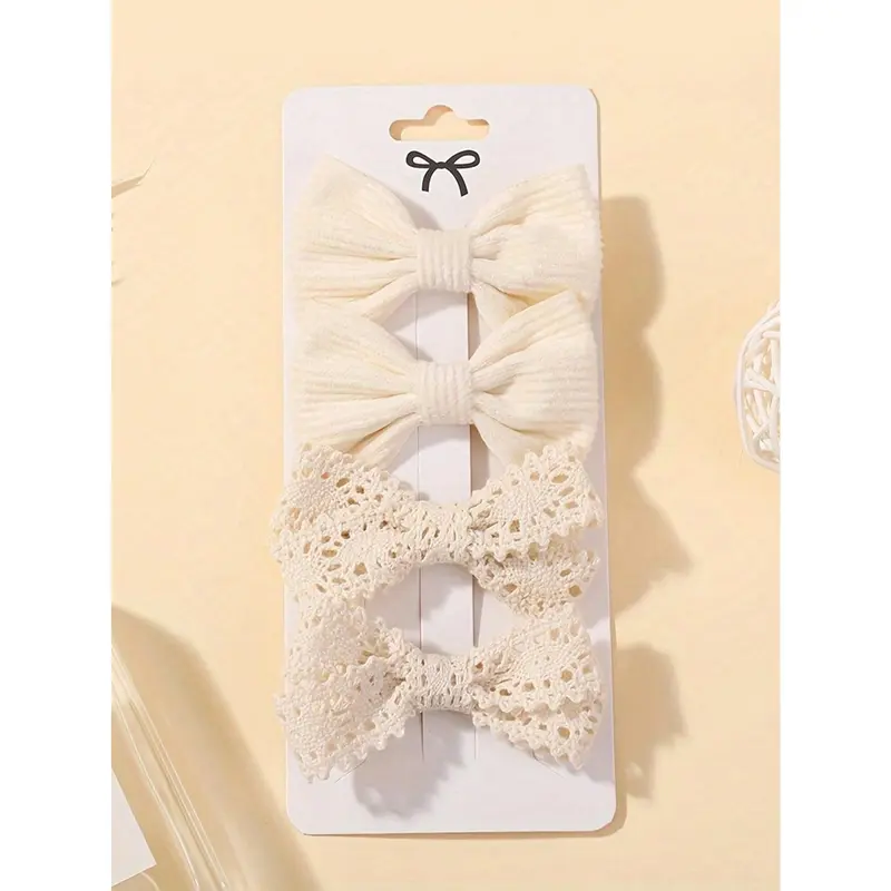 4pcs Cute Butterfly Hair Clips, Children Hair Accessories For Girls 1