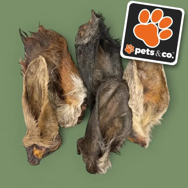 Natural Dog Treats BUILD A BOX - Pick Your Own - Natural & Air-Dried, Pig Ear, Chicken Feet, Rabbit Fur, Pork Roll, Sausages 2