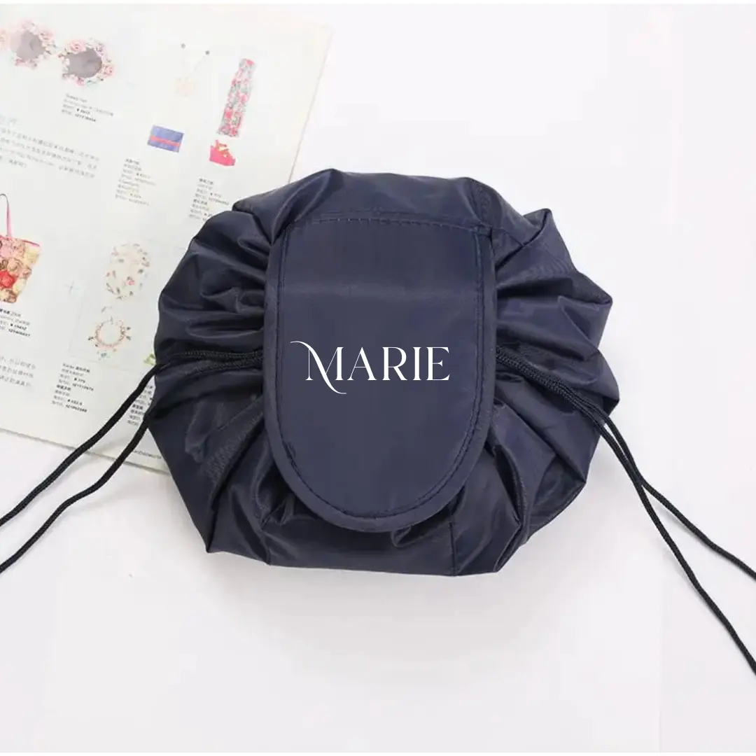 Personalised Drawstring Cosmetic Bag