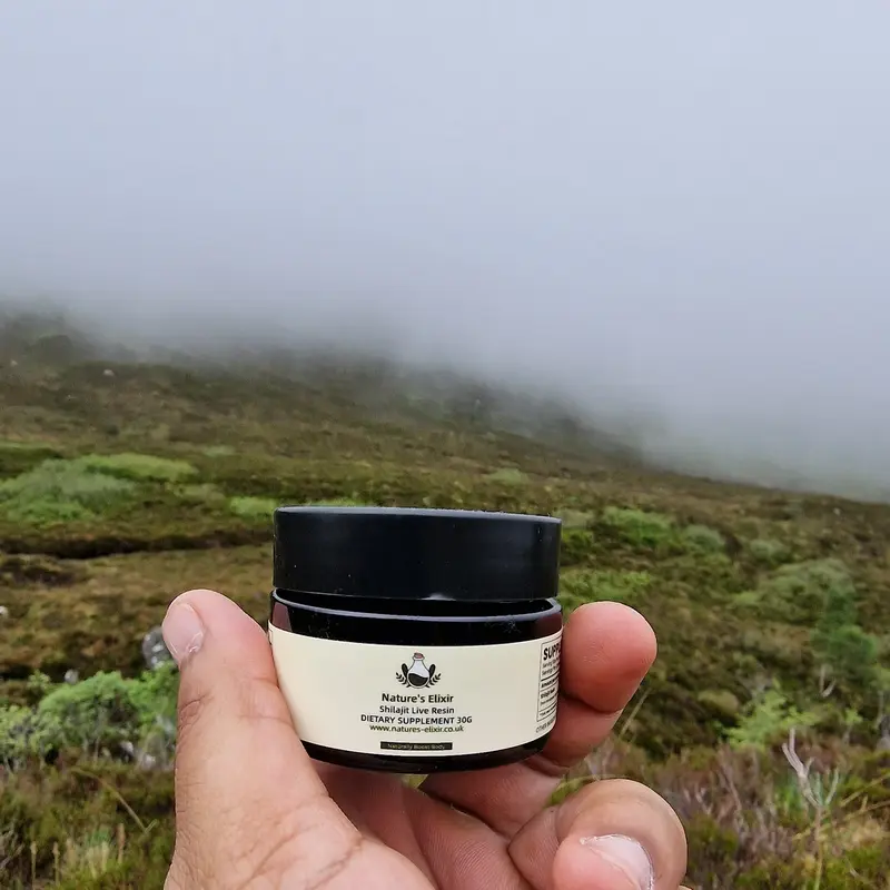 Nature's Elixir Raw Shilajit Resin 30g 50% Fulvic Acid 4