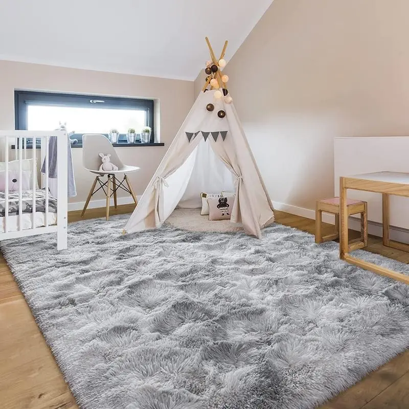 Multi-size Rug,1 Count Comfortable Fluffy Bedside Area Rug, Plush Shaggy Rugs for Living Room,large Decorative Floor Carpet for Home Decor, Christmas Decor, Christmas Accessories, Christmas Gifts, Christmas Decorations