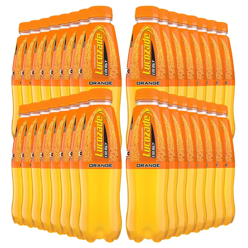 Lucozade Energy Orange Sparkling Energy Drink Powered By Glucose, 32x380ml 6