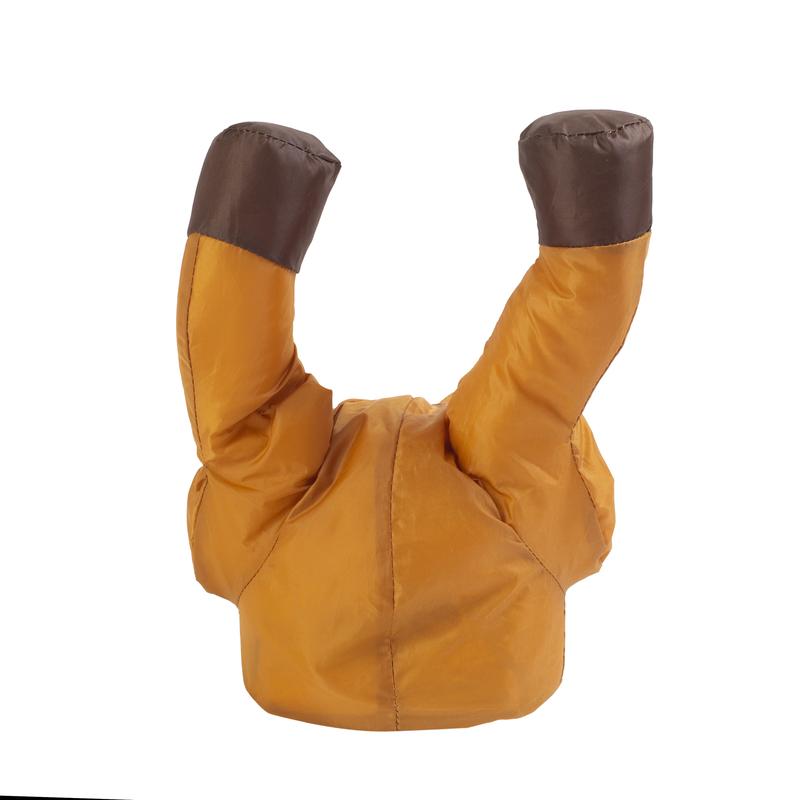 Celebright Christmas Crashing Reindeer Animated Decoration - Festive Fun as Rudolph Smashes Through Your Window & Kicks His Legs As He Tries To Wiggle Free - Fits Any Window 4
