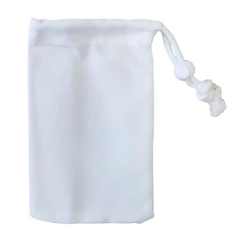 Wholesale Carton - 100 x Premium Drawstrings with Stopper - Canvas - White - 15cm x 20cm 1