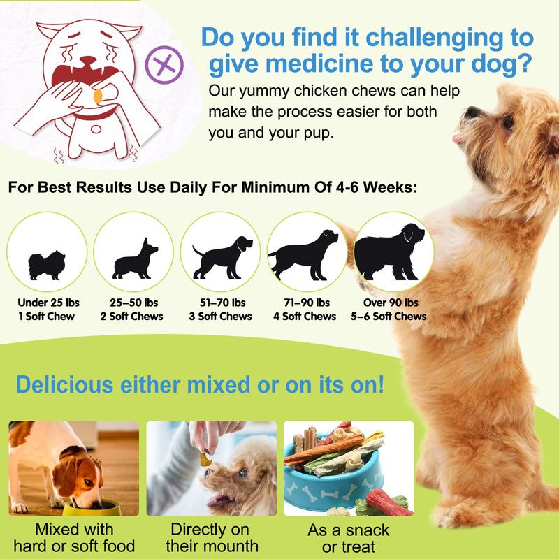 Worafy Allergy Relief Immune Chews for Dogs 8