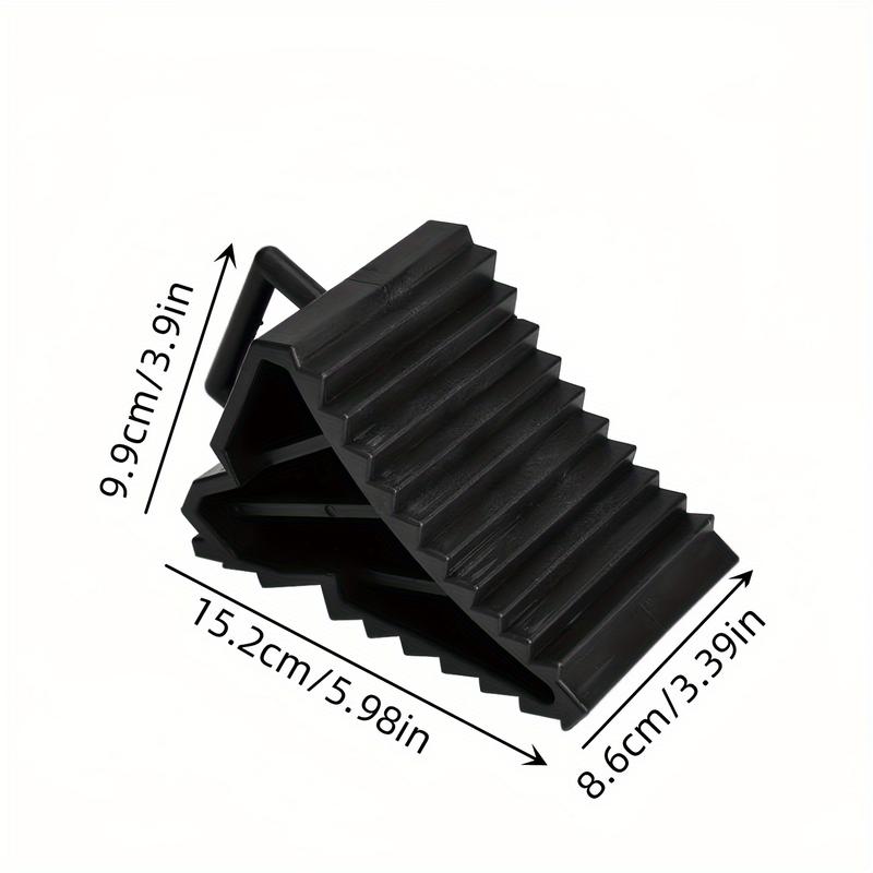 2pcs Anti-Slip Car Tire Support Pad Wheel Alignment Block Tyre Slip Stopper 5