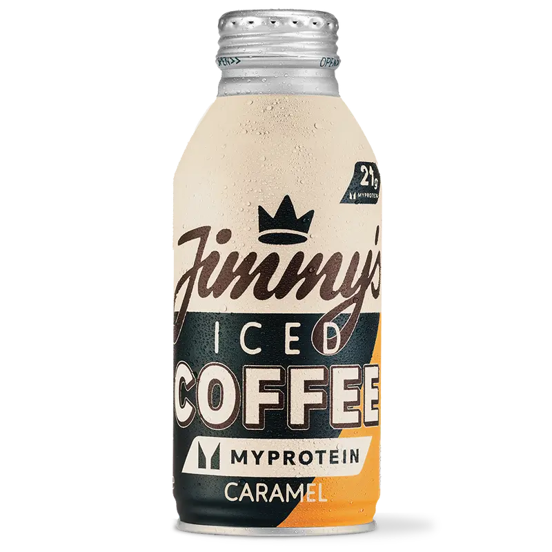 Jimmy's Iced Coffee x Myprotein The Big Caramel BottleCan 12 x 380ml 3