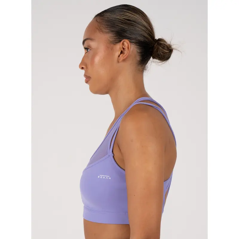 Lightweight Performance Support Sports Bra | Lilac 2