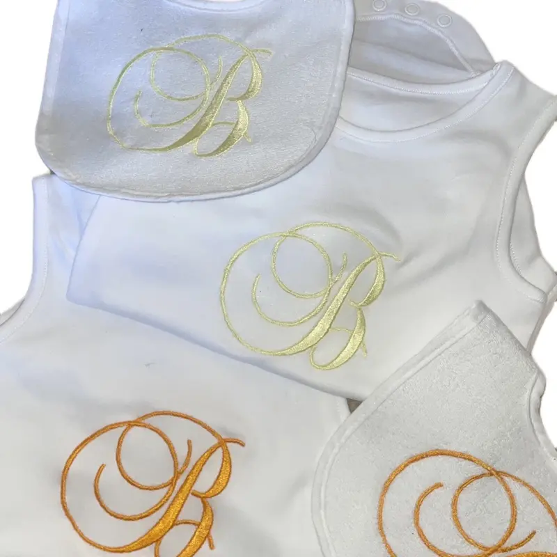 X5 Large initial Personalised vests & matching Bib