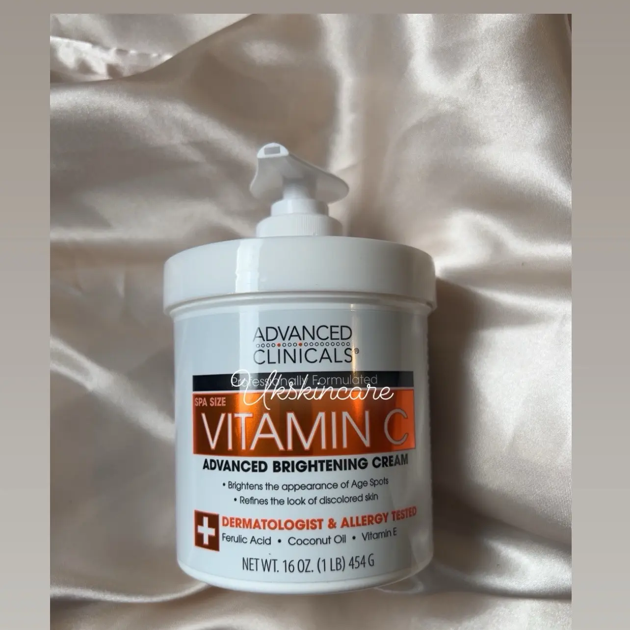Advanced Clinicals Vitamin C Body Lotion - Moisturizer for Body Care