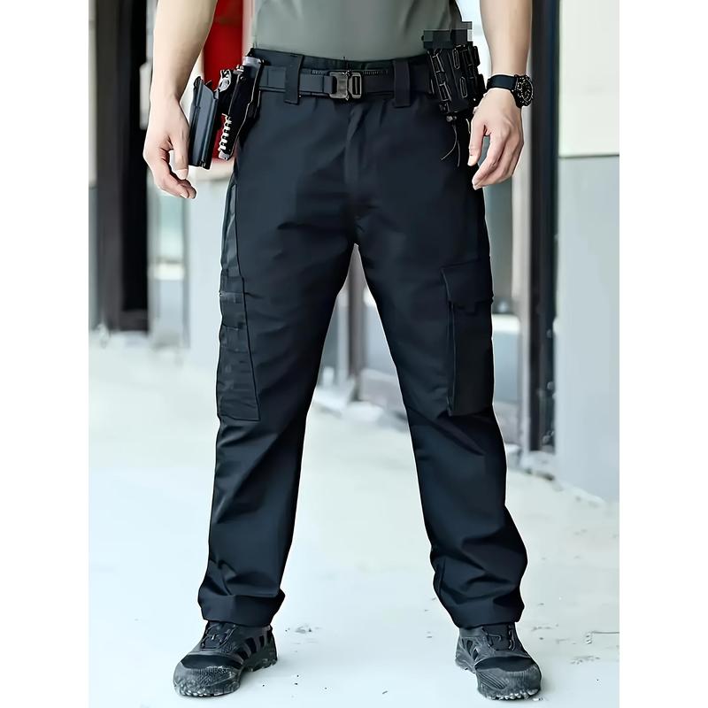 Men'S Outdoor Multi-Pocket Work Pants Waterproof, Durable, Tear-Resistant, Multi-Functional Training, Camping, Hiking, Hunting Pants 4