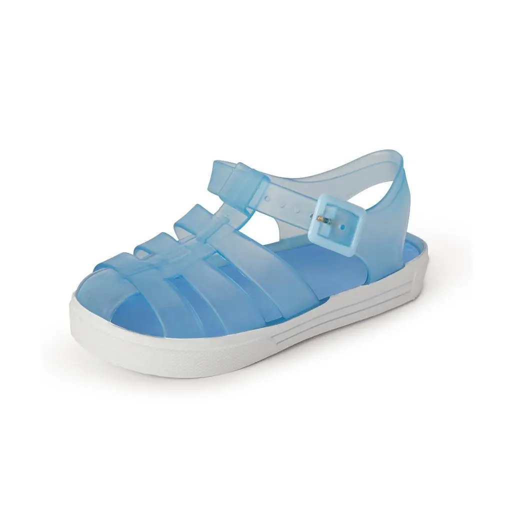 Blue Jelly Sandals