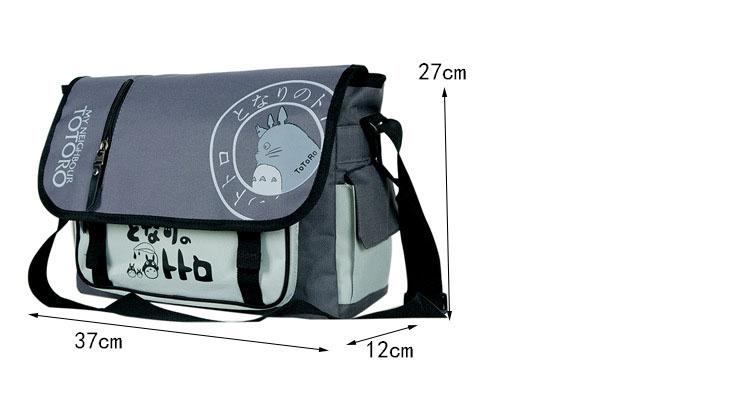 Product Introduction of Miyazaki Hayao Totoro shoulder bag, Totoro student backpack, shoulder bag, anime merchandise 4