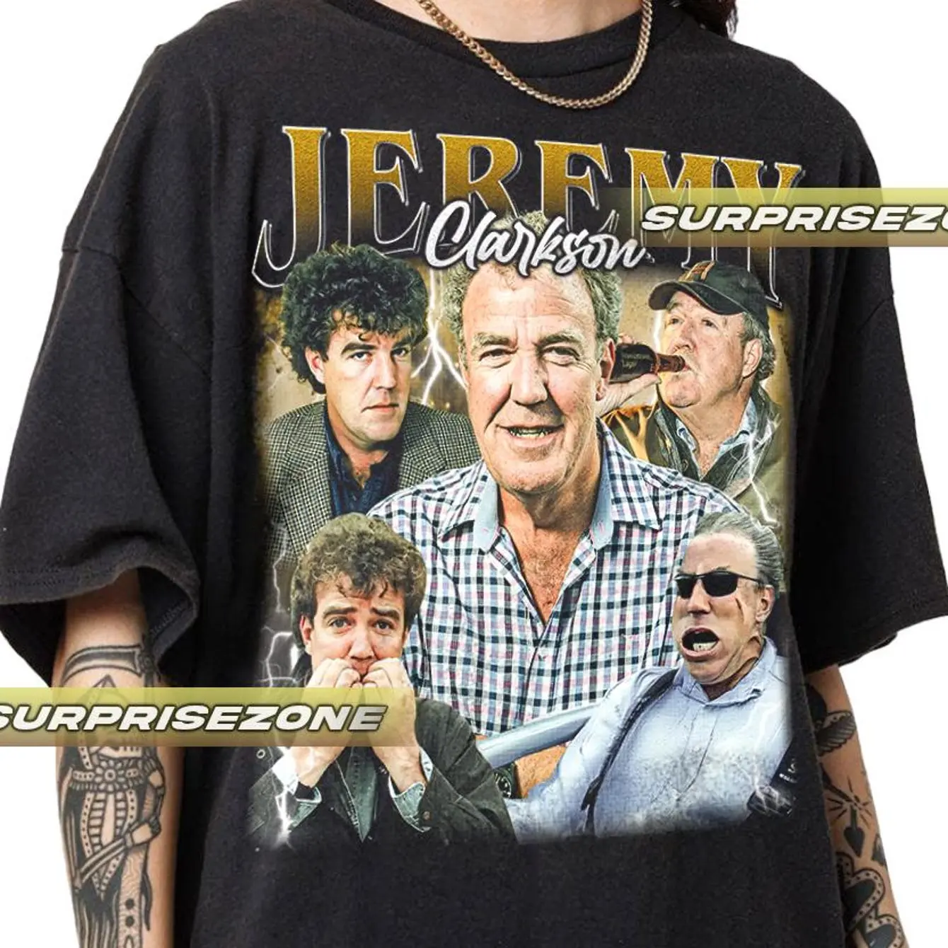 Jeremy Clarkson Unisex Softstyle Vintage Shirt, Gift For Woman and Man Unisex T-Shirt