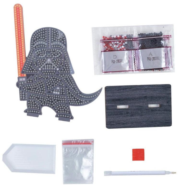 "Darth Vader" Crystal Art Buddy Star Wars Series 1 3
