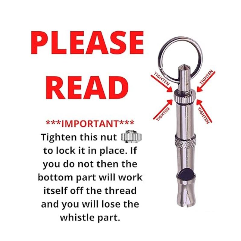 Dog Whistle Trainer, Recall, Stop Barking, Not Silent Pet Puppy Cat Training. 1