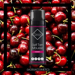 Self Tan Mousse - Cherry, Lightweight & Long-Lasting Self-Tanner - Flawless, Cosmetic spray