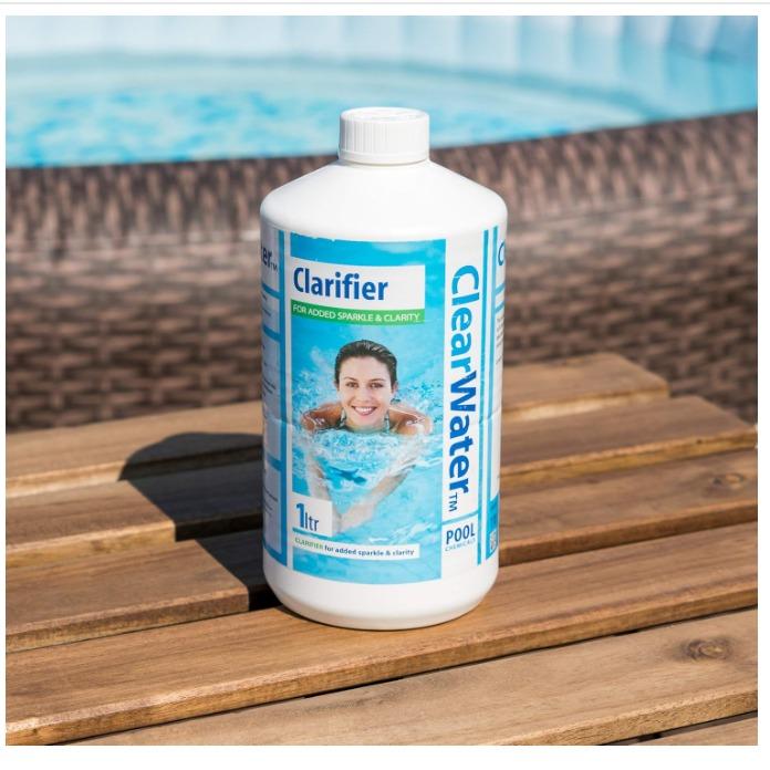 Water Clarifier for Hot tub Spa and Swimming Water Treatment for Pristine Crystal Clear Water, 1 Litre 1